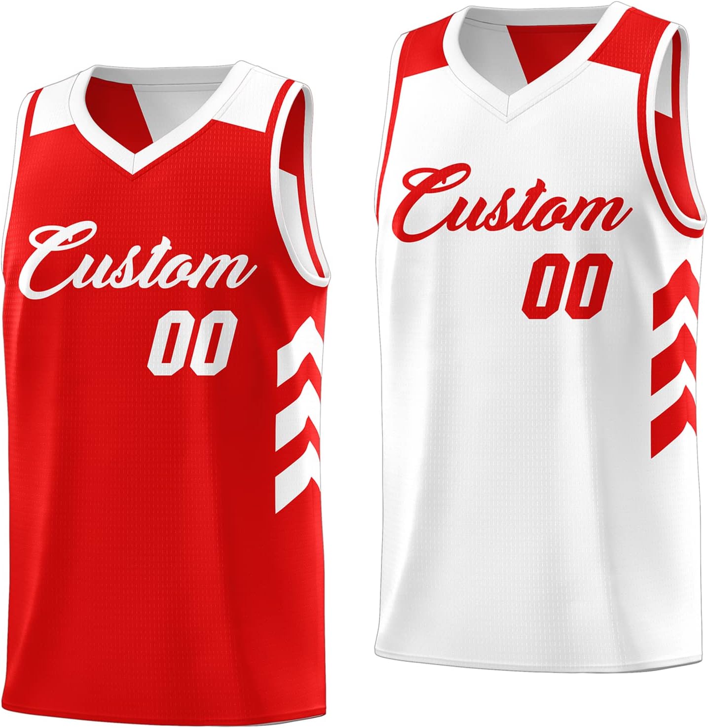 Custom Basketball Jersey - Reversible Sports Vest Add Any Team Name Number Personalized Jersey for Men/Youth - Image 36