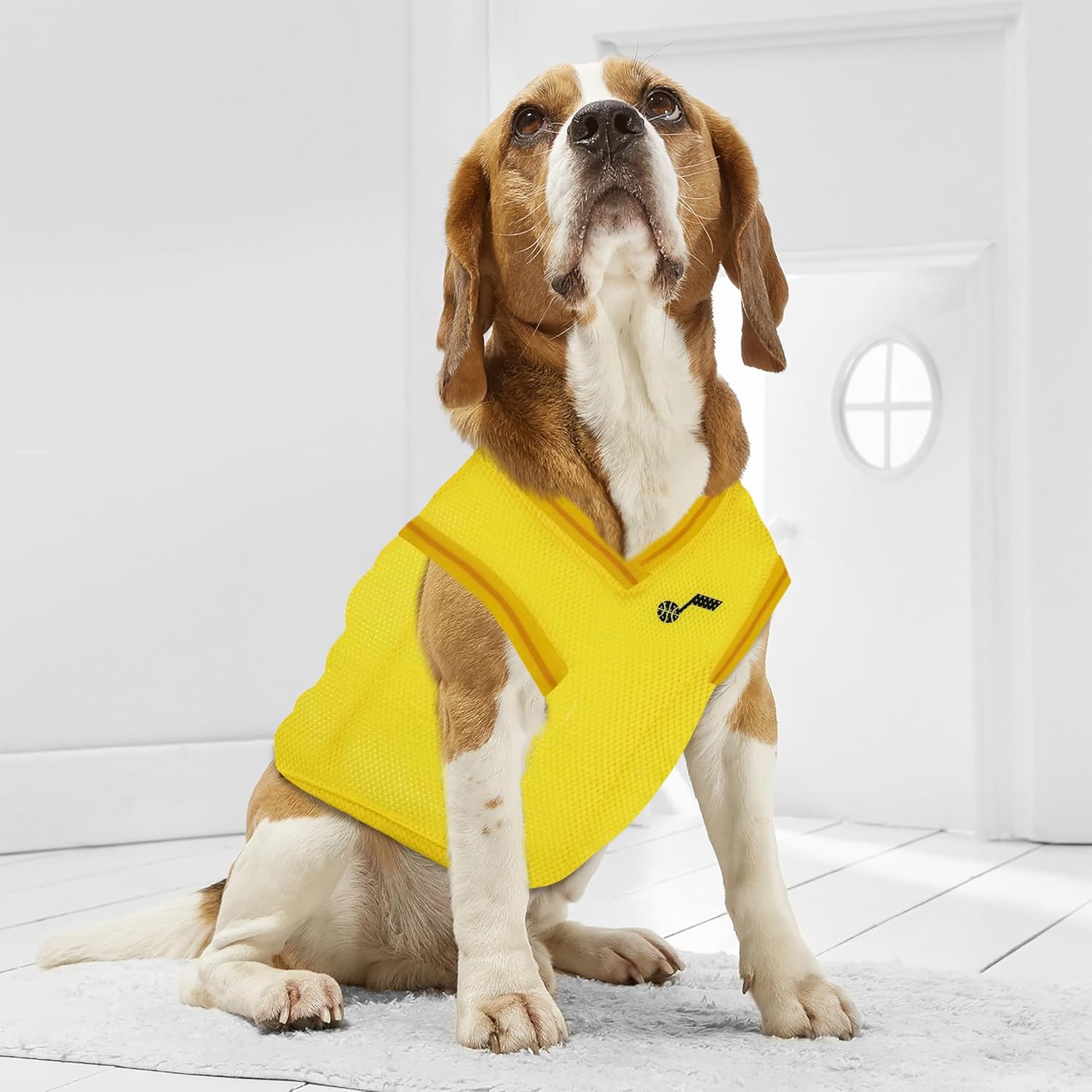 Pets First NBA Utah Jazz Dog Jersey, Medium- Tank Top Basketball Pet Jersey - Image 5