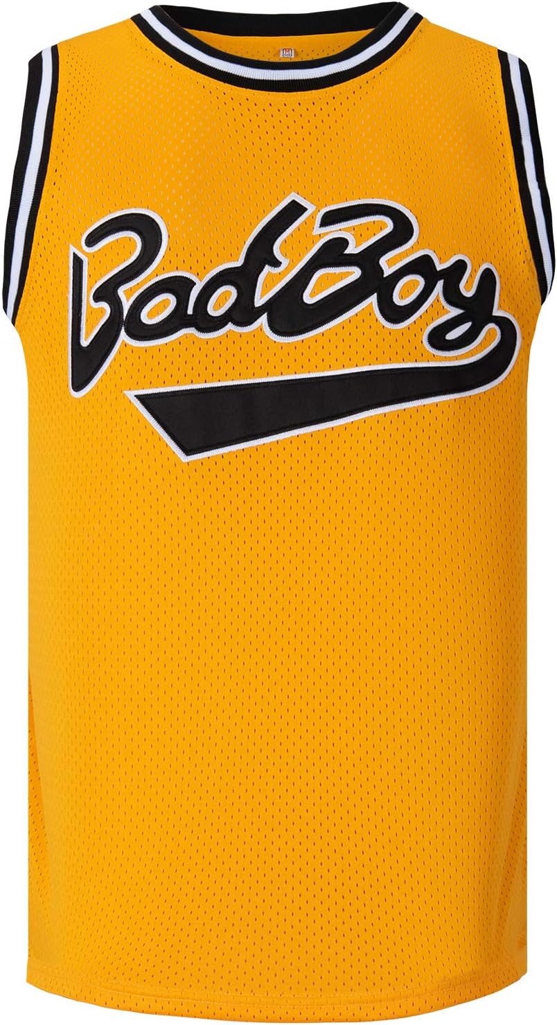 BOROLIN Mens Basketball Jersey #72 Smalls Badboy Shirts - Image 7