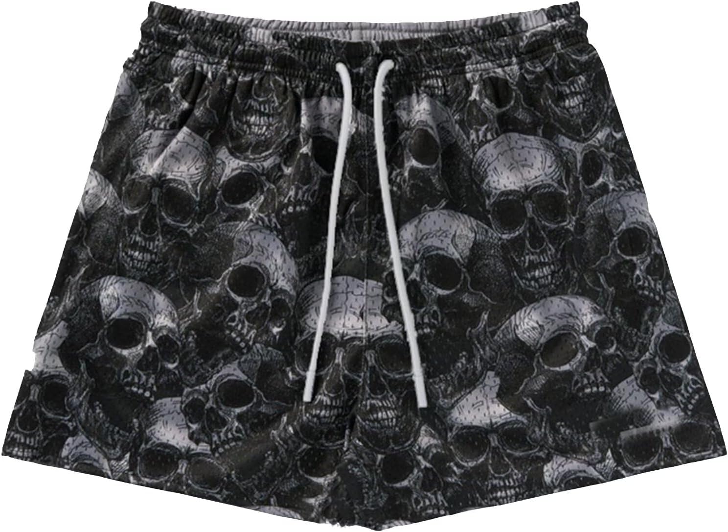 Men’s Mesh Basketball Shorts Camo Print Breathable Athletic Shorts Running Gym Outdoor Casual Wear - Image 38