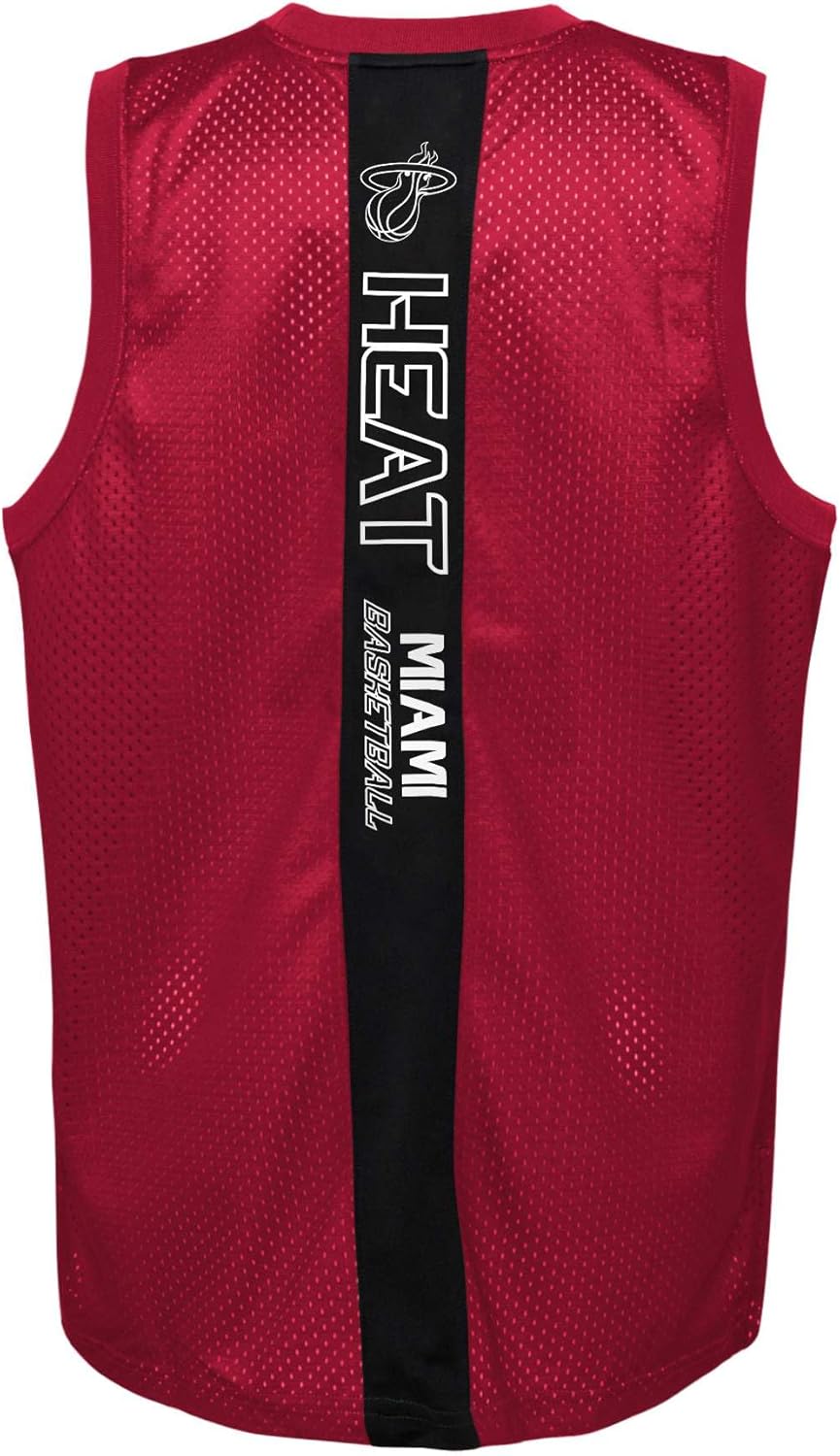 NBA Kids Youth 4-20 Primary Logo Alley-OOP Shooter Performance Jersey Tank - Image 3