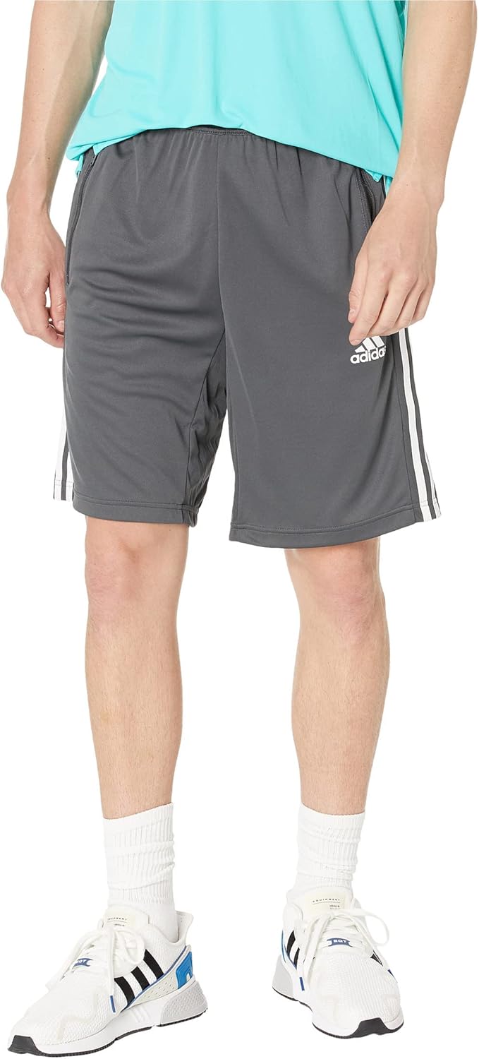 adidas Men's Designed 2 Move 3-Stripes Primeblue Shorts - Image 7