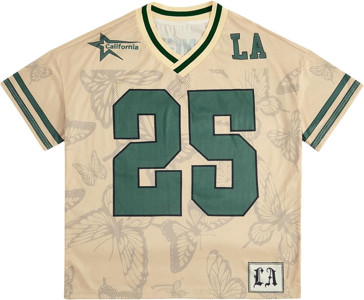 SOLY HUX Men's Summer Jersey Shirts Short Sleeve V Neck Graphic Tees Sports Baggy T-Shirt Tops - Image 9