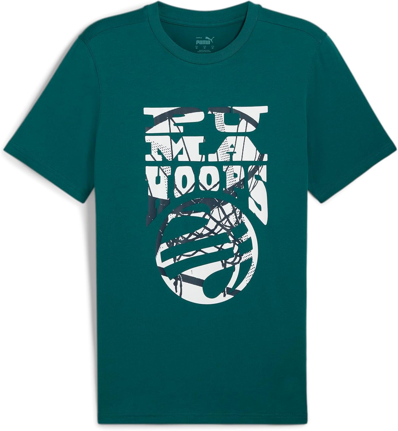 PUMA Mens The Hooper Graphic Crew Neck Short Sleeve Casual Tops Casual - Black - Image 13