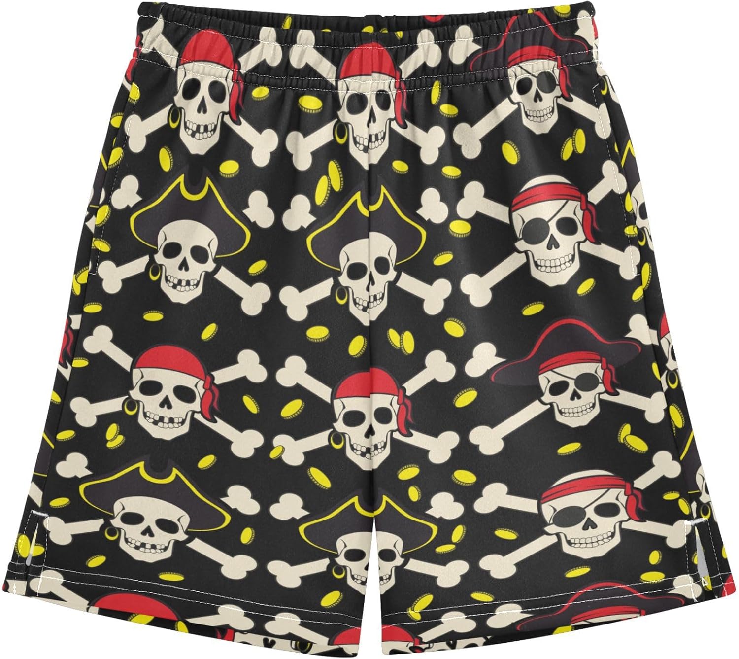 Boys Athletic Shorts with Pockets Running Basketball Shorts for Youth Elastic Waist Size 7-16 - Image 15