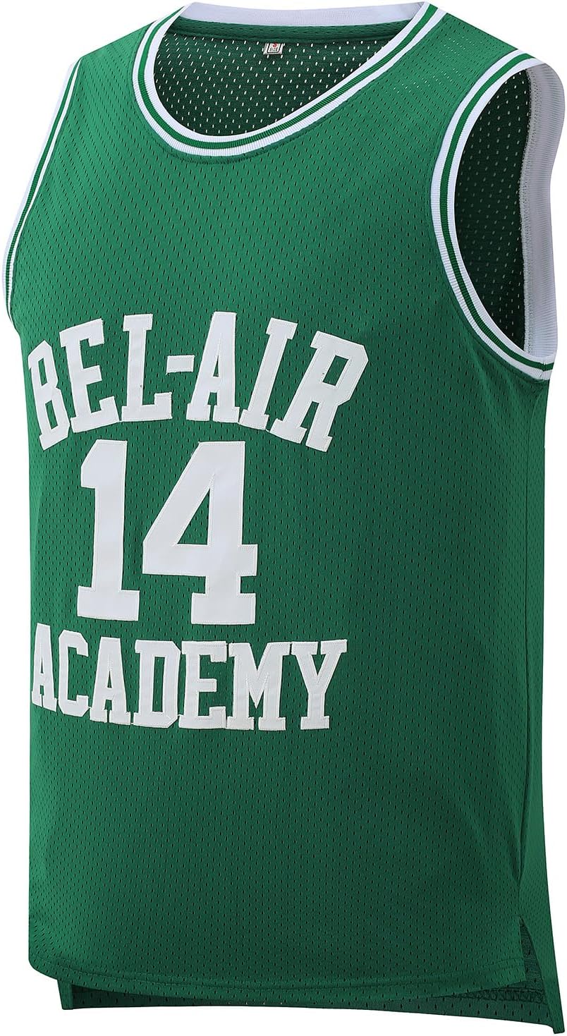 Bel Air Academy Jersey #14 Basketball Jerseys S-XXXL - Image 7