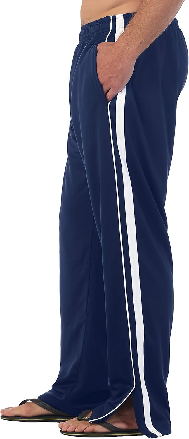 Gioberti Mens Athletic Track Pants with Zip Bottom - Image 9
