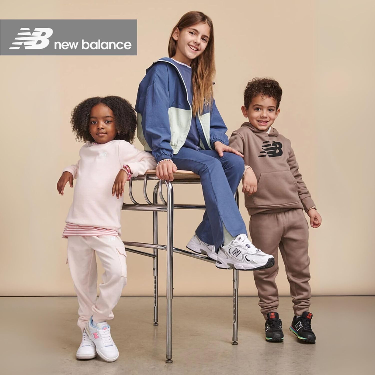 New Balance Boys Relaxed Fit Joggers – Kids Soft Cotton Blend Fleece Athletic Sweatpants with Pockets (Size 4-20) - Image 6
