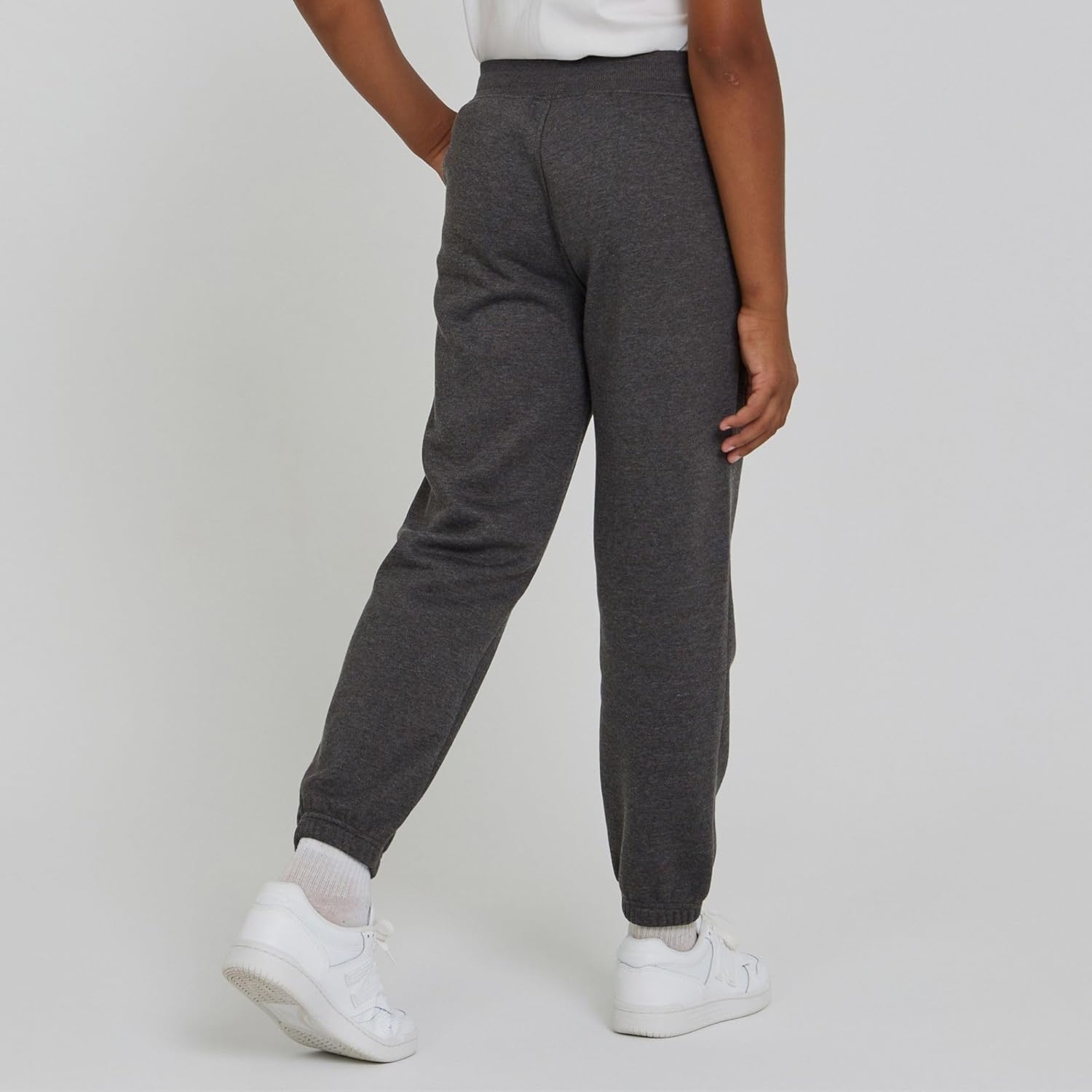 New Balance Boys Relaxed Fit Joggers – Kids Soft Cotton Blend Fleece Athletic Sweatpants with Pockets (Size 4-20) - Image 4