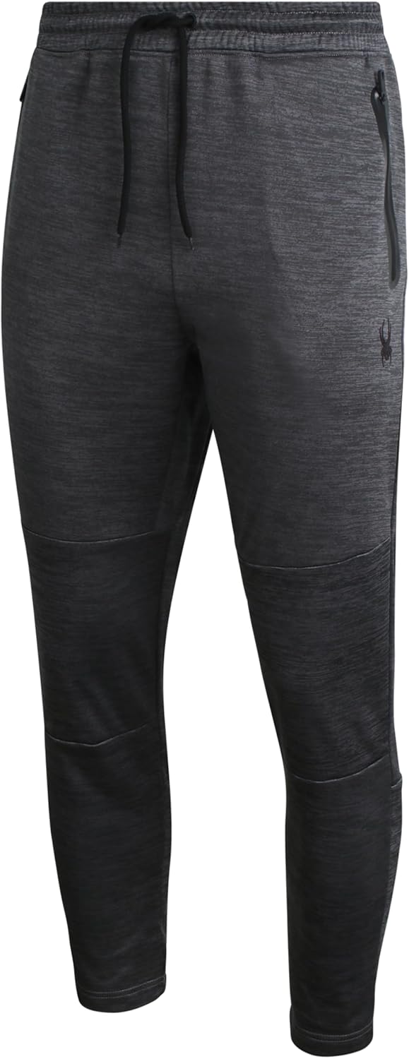 Spyder Mens Jogger Pants - Tech Fleece Joggers with Double Bonded Zip Pockets - Lightweight Active Sweatpants for Men (S-XL) - Image 8