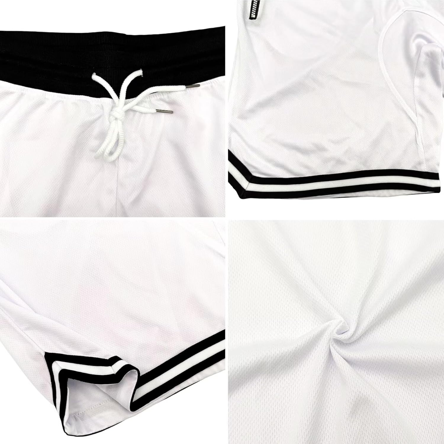 Mens Floral Print Basketball Shorts Lightweight Mesh Gym Shorts Graphic Sports Athletic Drawstring Short - Image 4