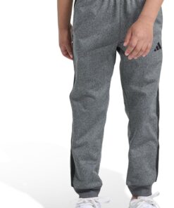 adidas Boys' Tricot 3-Stripe Jogger