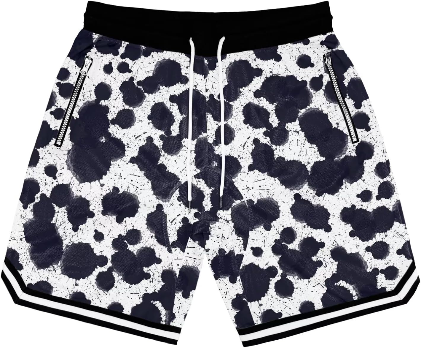 Mens Floral Print Basketball Shorts Lightweight Mesh Gym Shorts Graphic Sports Athletic Drawstring Short - Image 10