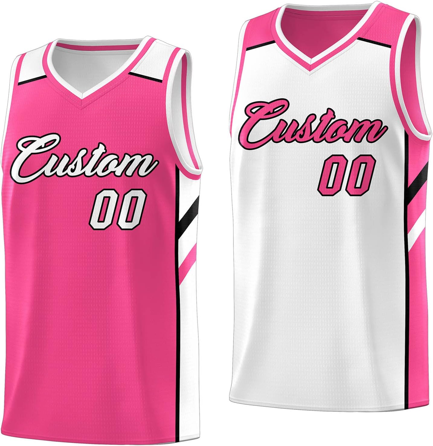 Custom Basketball Jersey - Reversible Sports Vest Add Any Team Name Number Personalized Jersey for Men/Youth - Image 29