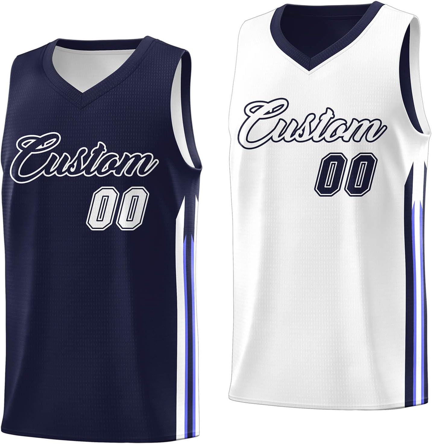 Custom Basketball Jersey - Reversible Sports Vest Add Any Team Name Number Personalized Jersey for Men/Youth - Image 24