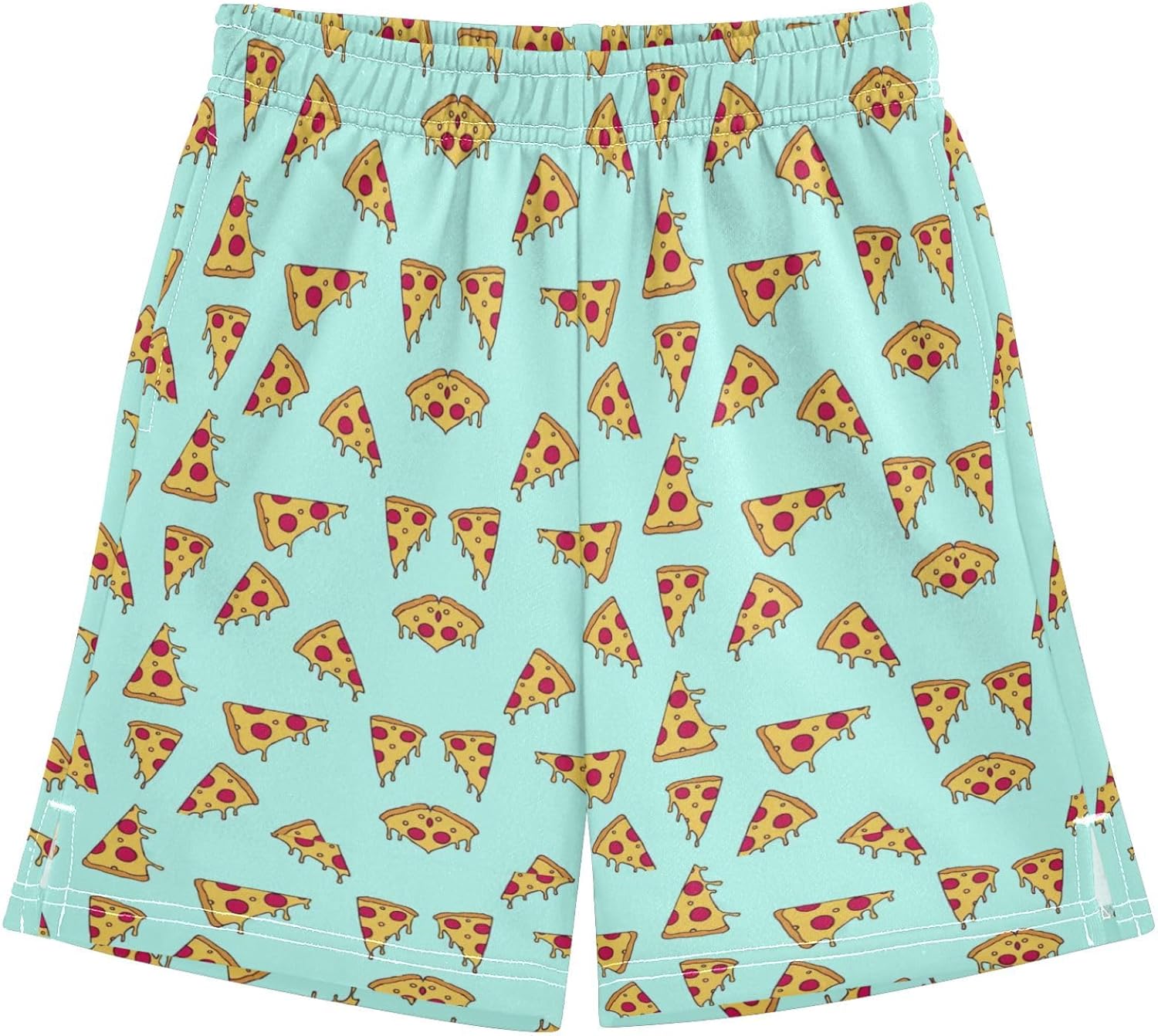 Boys Athletic Shorts with Pockets Running Basketball Shorts for Youth Elastic Waist Size 7-16 - Image 11