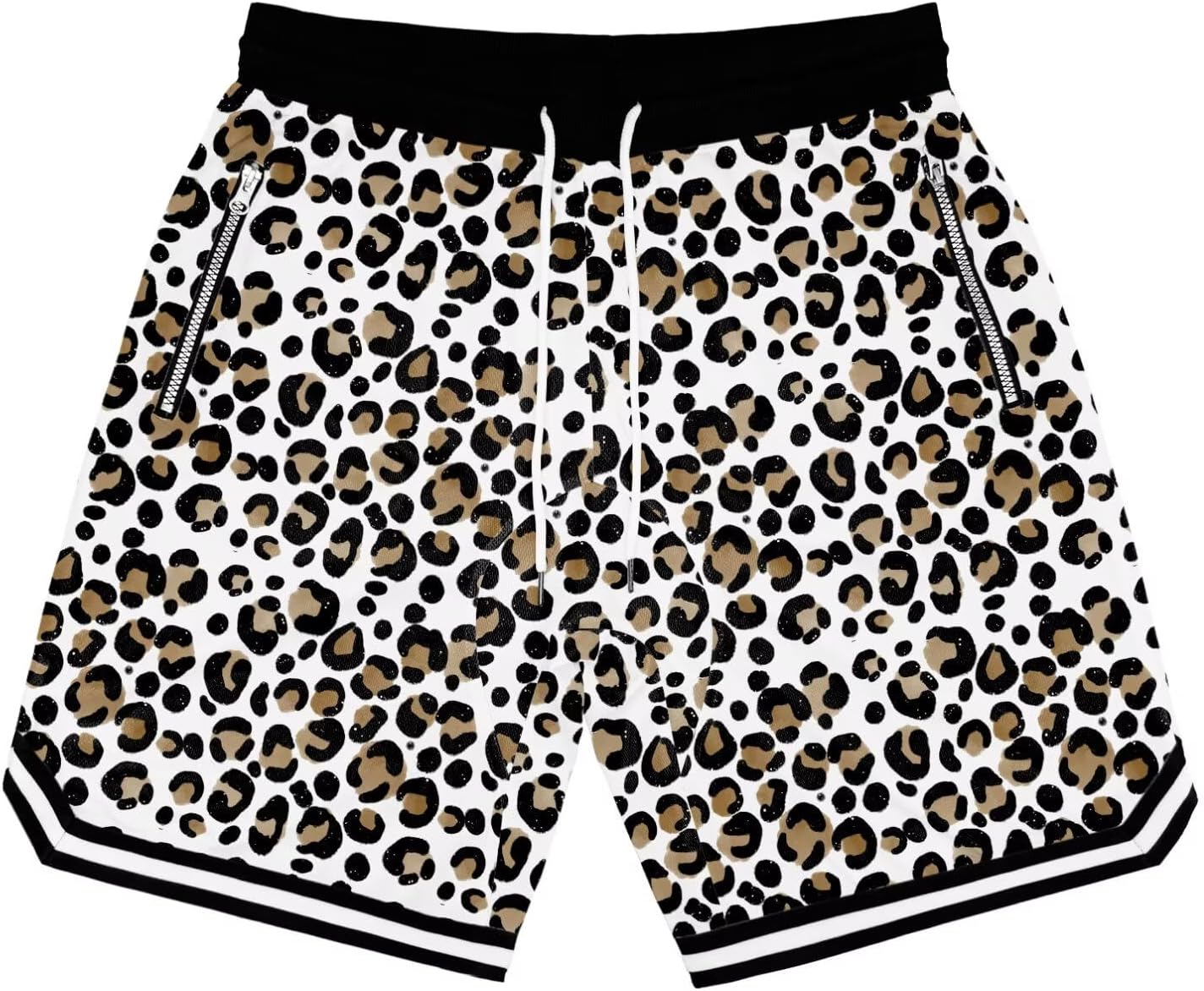 Mens Floral Print Basketball Shorts Lightweight Mesh Gym Shorts Graphic Sports Athletic Drawstring Short - Image 9