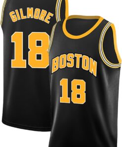 Atonmore Happy Gilmore #18 Jersey Boston Adam Sandler 1996 Movie Basketball Stitched S-XXXL, 90S Hip Hop Clothing for Party