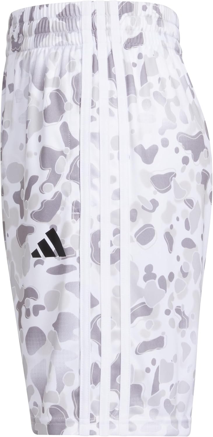 adidas Boys Aeroready® Elastic Waistband Camo Shorts - Image 2