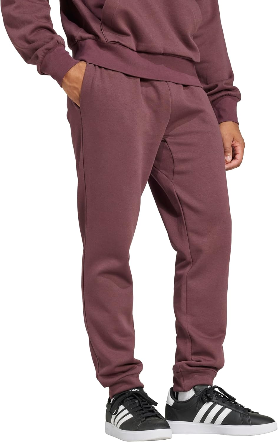 Adidas Men's Essentials Feel Cozy Fleece Pants - Image 12