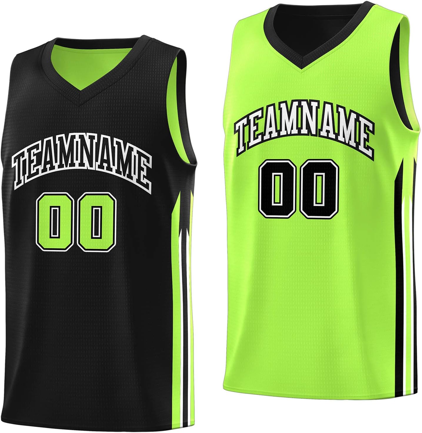 Custom Reversible Basketball Jersey - Personalize Team Uniform Design Your Own Name & Number for Men/Youth - Image 10