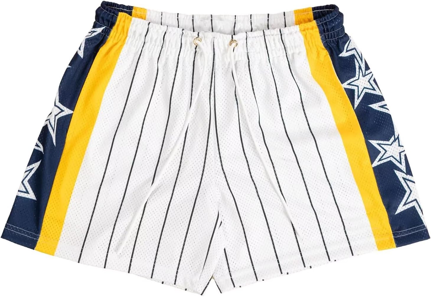 Men's Mesh Basketball Shorts Breathable Athletic Shorts with Pockets Lightning & Star Print Gym Training Outdoor - Image 44