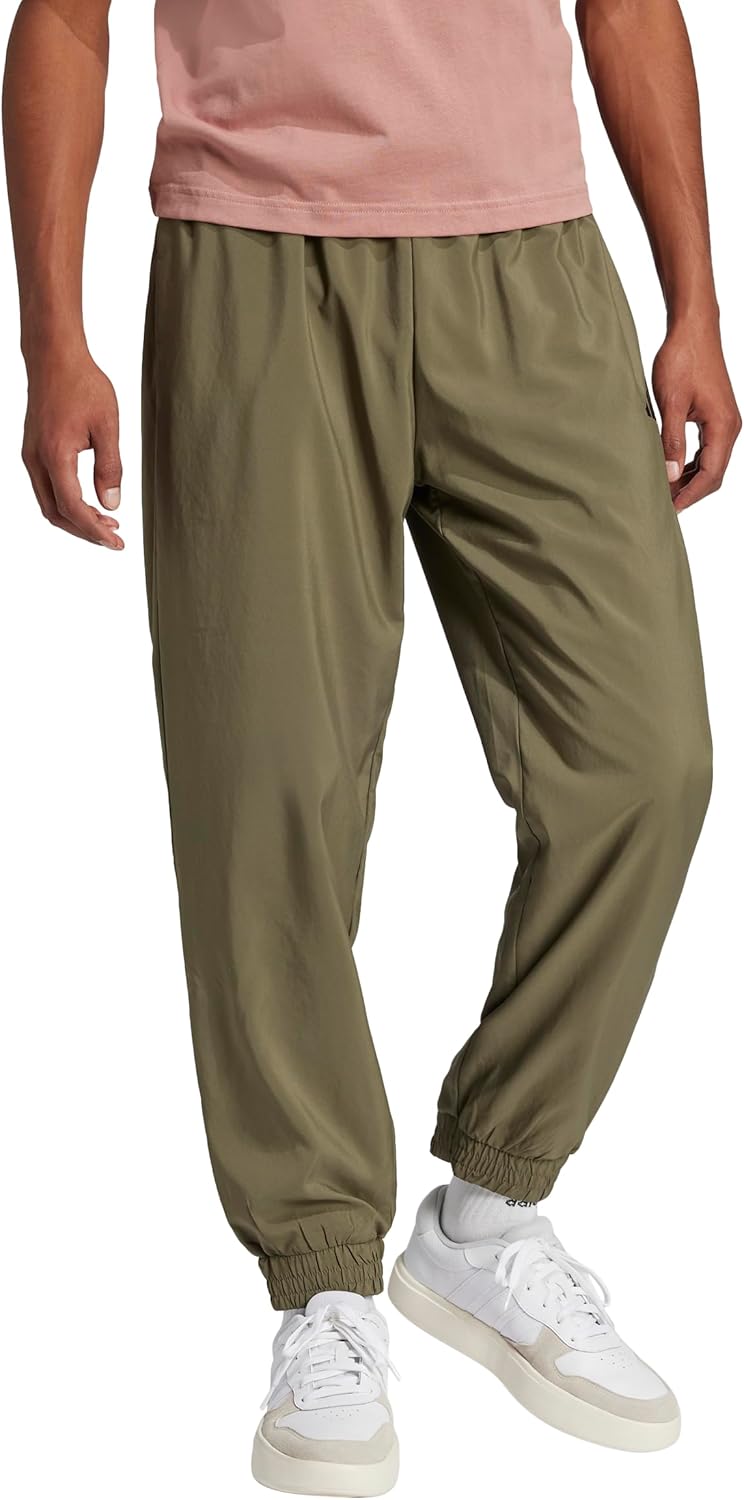 Adidas Men's Essentials Small Logo Elasticated Stanford Pants - Image 2