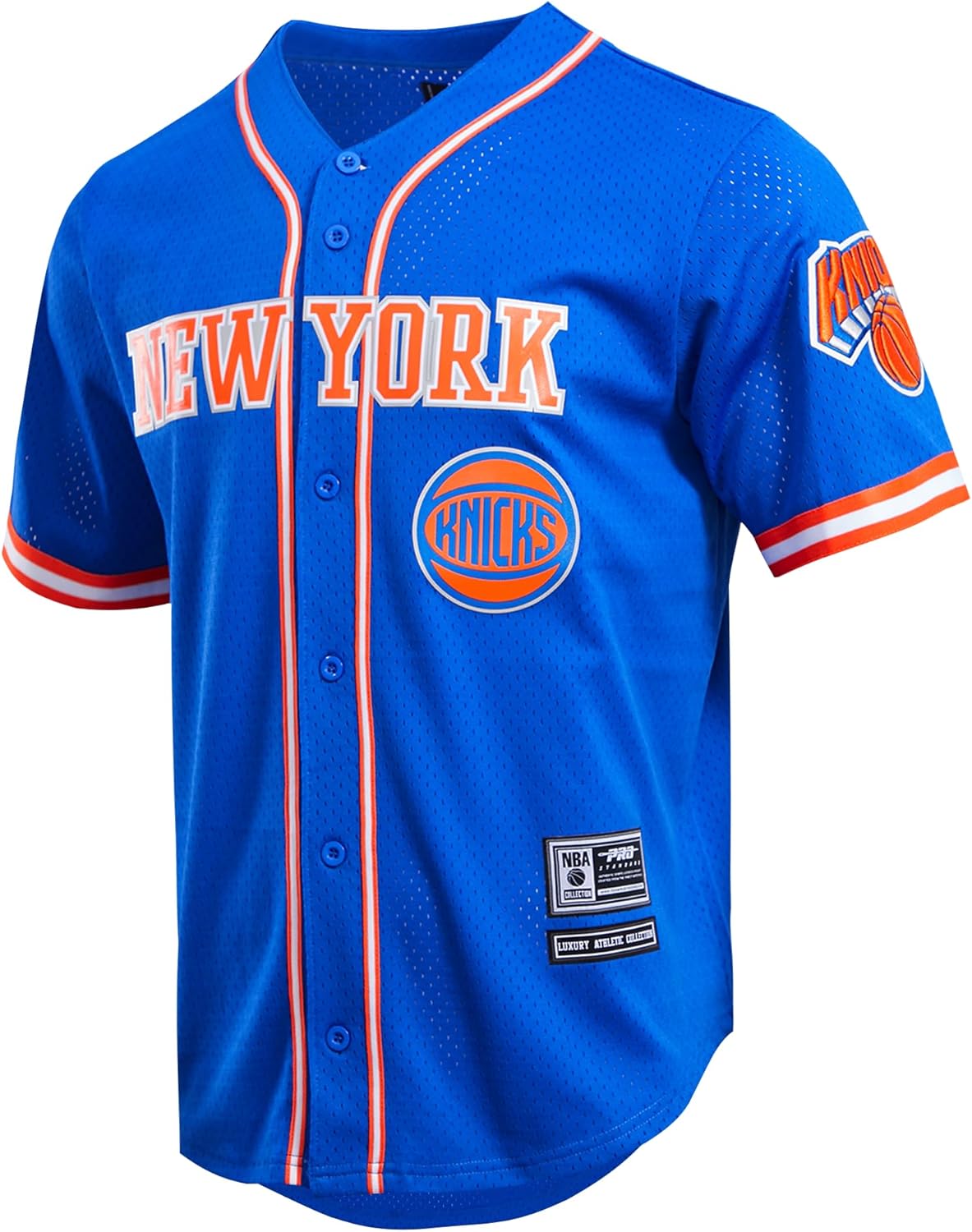 Mens NBA Mesh Button Down Top - Image 42