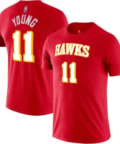 NBA Boys Youth 8-20 Official Player Name & Number Game Time Performance Polyester T-Shirt