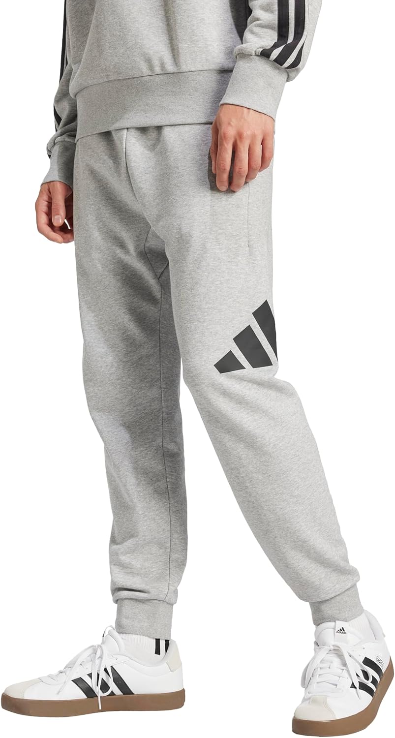 Adidas Men's Essentials Big Logo French Terry Pants - Image 10