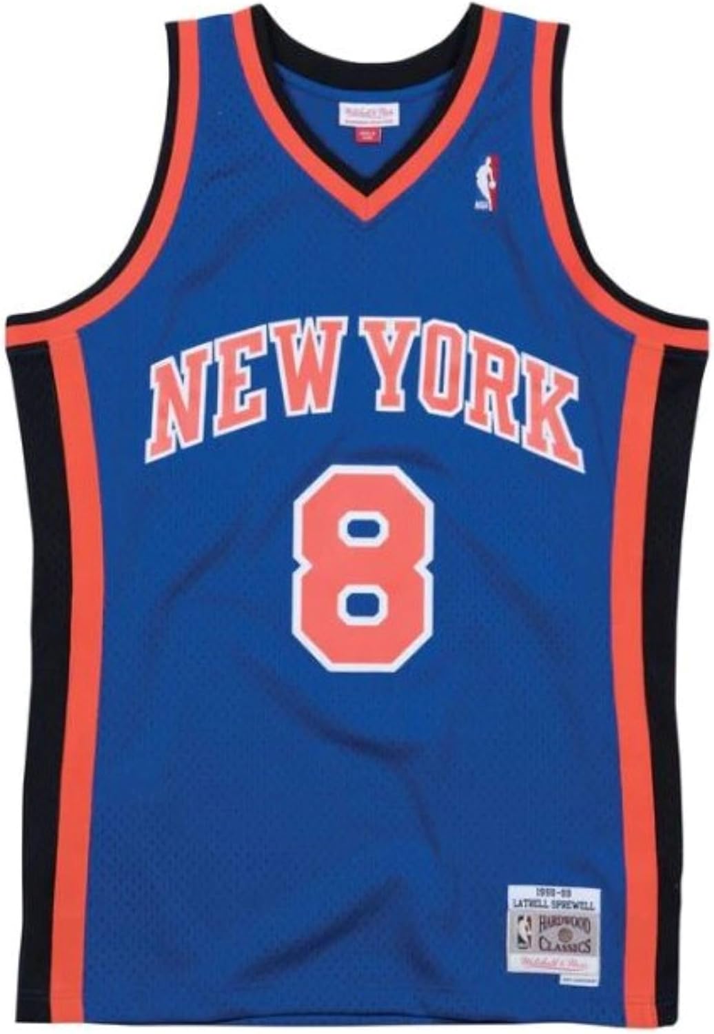 Mitchell & Ness NBA New York Knicks Latrell Sprewell #8 1998-99 HWC Swingman Jersey - Blue