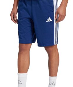 adidas mens Essentials 3-stripes Single Jersey 10-inch Shorts