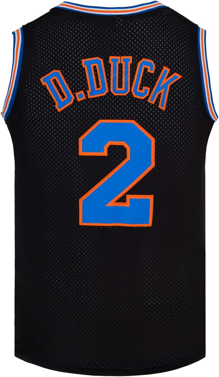CNALLAR Mens Basketball Jersey #2 D Duck 90s Moive Space Shirts - Image 6