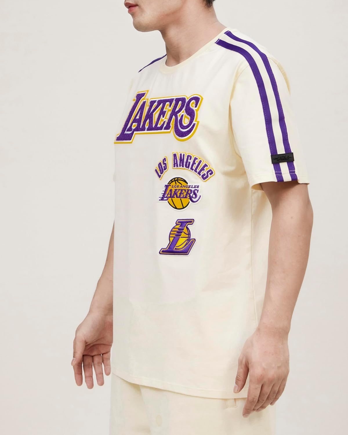 Mens NBA Retro Classics Cotton Taping Tee - Image 4