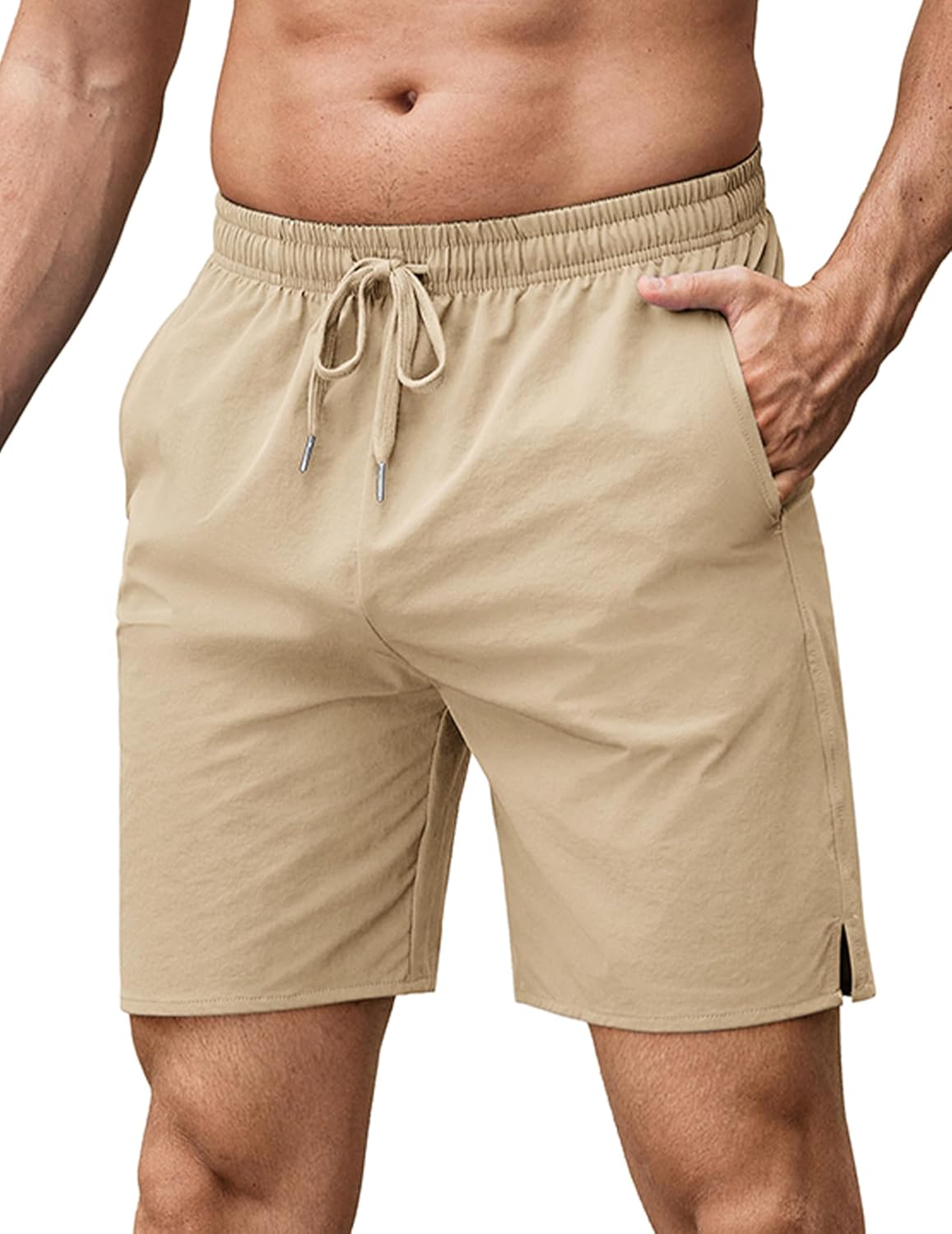 COOFANDY Men's Athletic Running Shorts 7" Quick Dry Lightweight Workout Gym Basketball Hiking Shorts with Pockets - Image 15