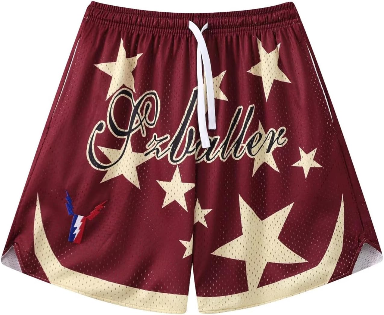 BOOMLEMON Men's Basketball Shorts Gym Training Workout Athletic Shorts Mesh Graphic Print Running Short Pants - Image 28