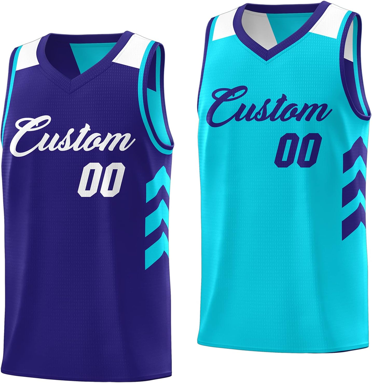 Custom Basketball Jersey - Reversible Sports Vest Add Any Team Name Number Personalized Jersey for Men/Youth - Image 37
