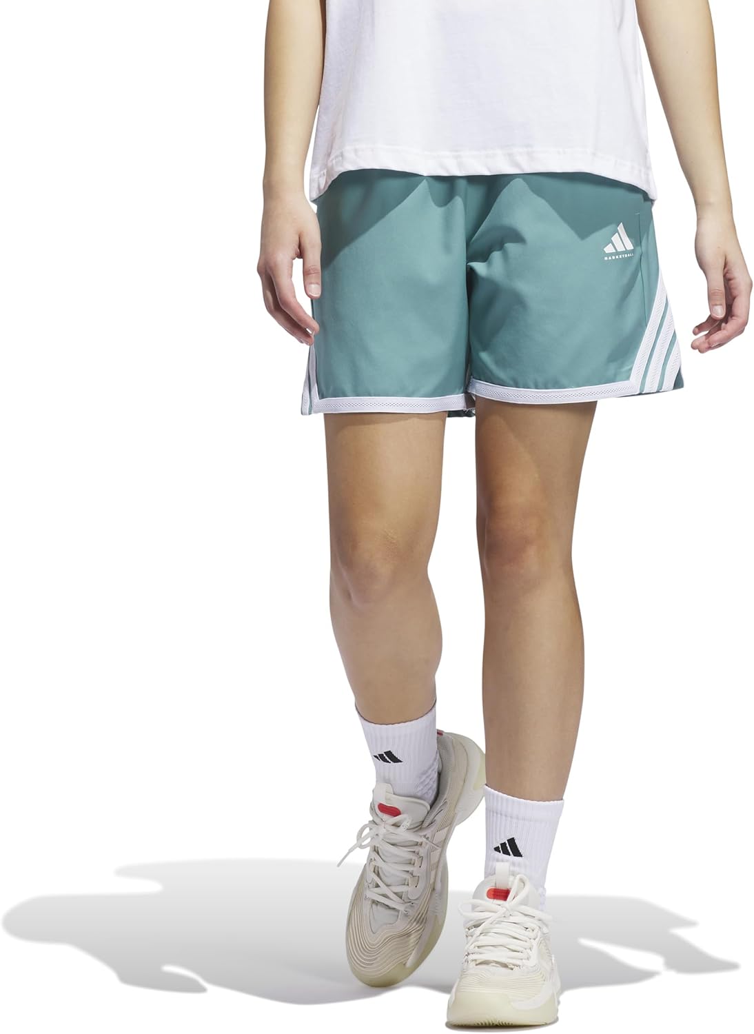adidas Women's Crazylite Basketball Shorts - Image 10