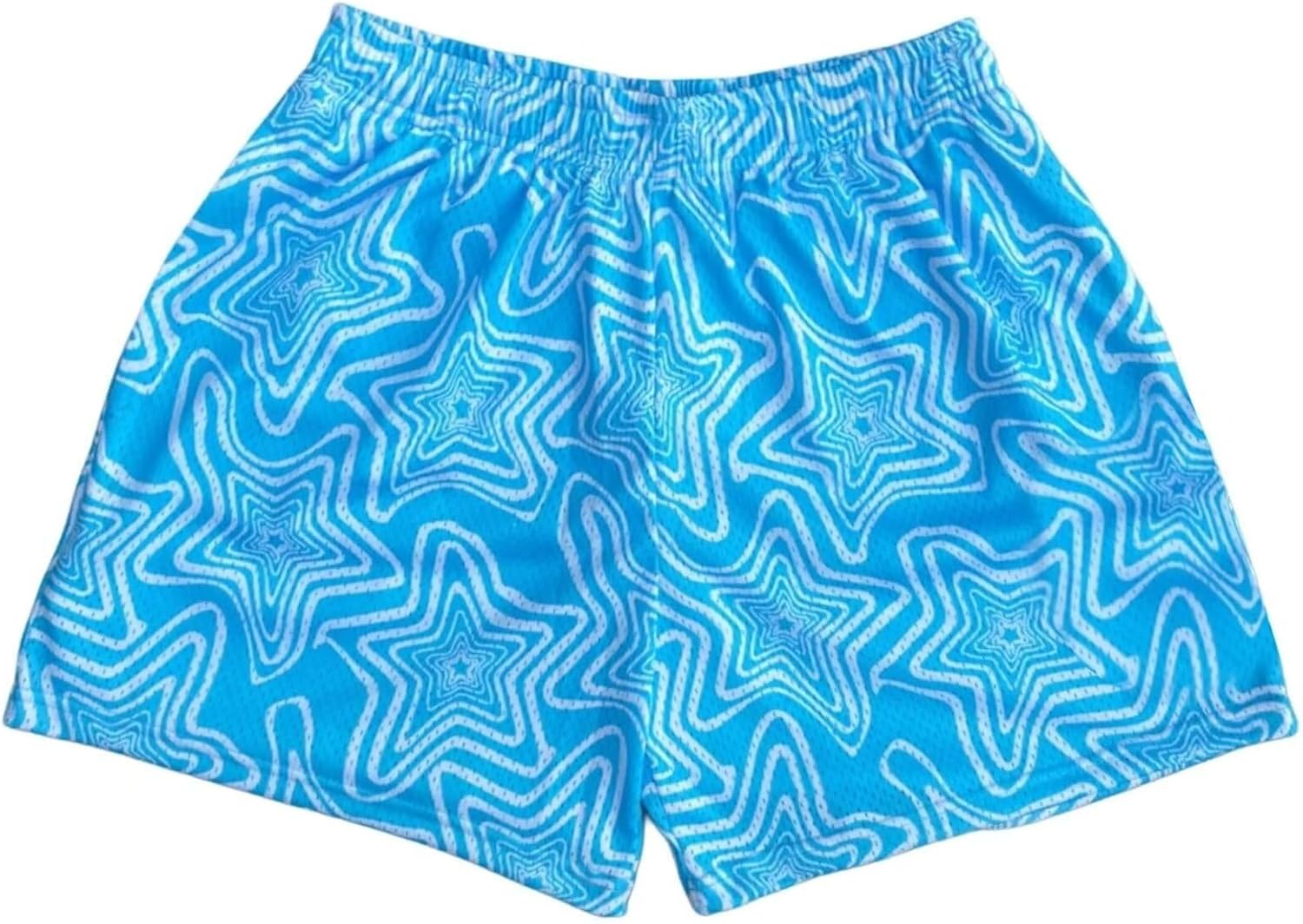 Men's Mesh Basketball Shorts Breathable Athletic Shorts with Pockets Lightning & Star Print Gym Training Outdoor - Image 25