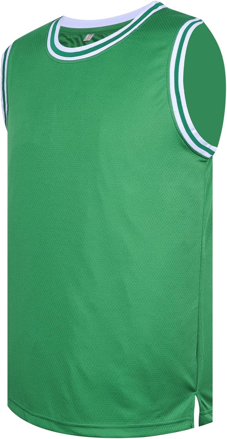Basketball Jersey, Mens Blank Jerseys Plain Sleeveless Practice Jersey S-3XL - Image 9
