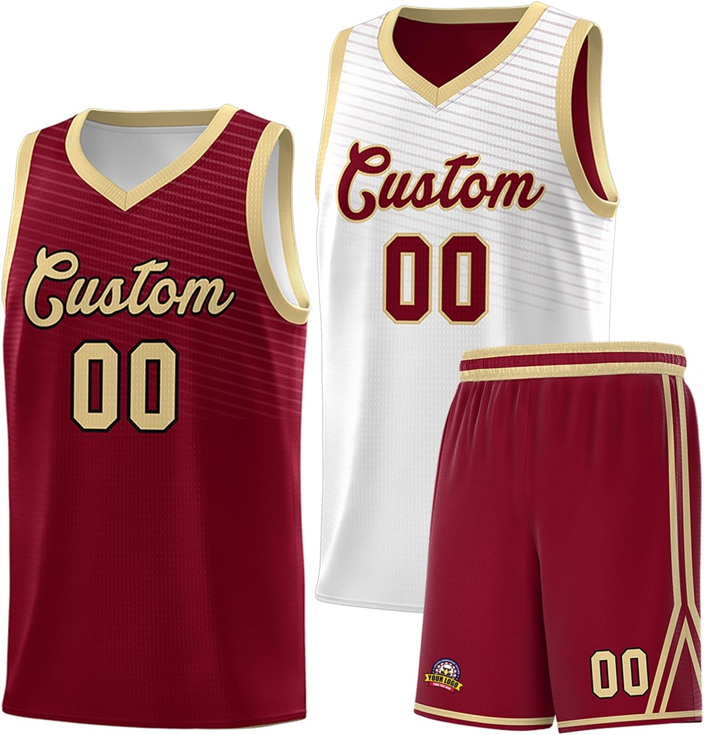 Custom Reversible Basketball Jersey Uniform Suit for Men Women Kids Personalized Jerseys Printed Name Number Logo - Image 12