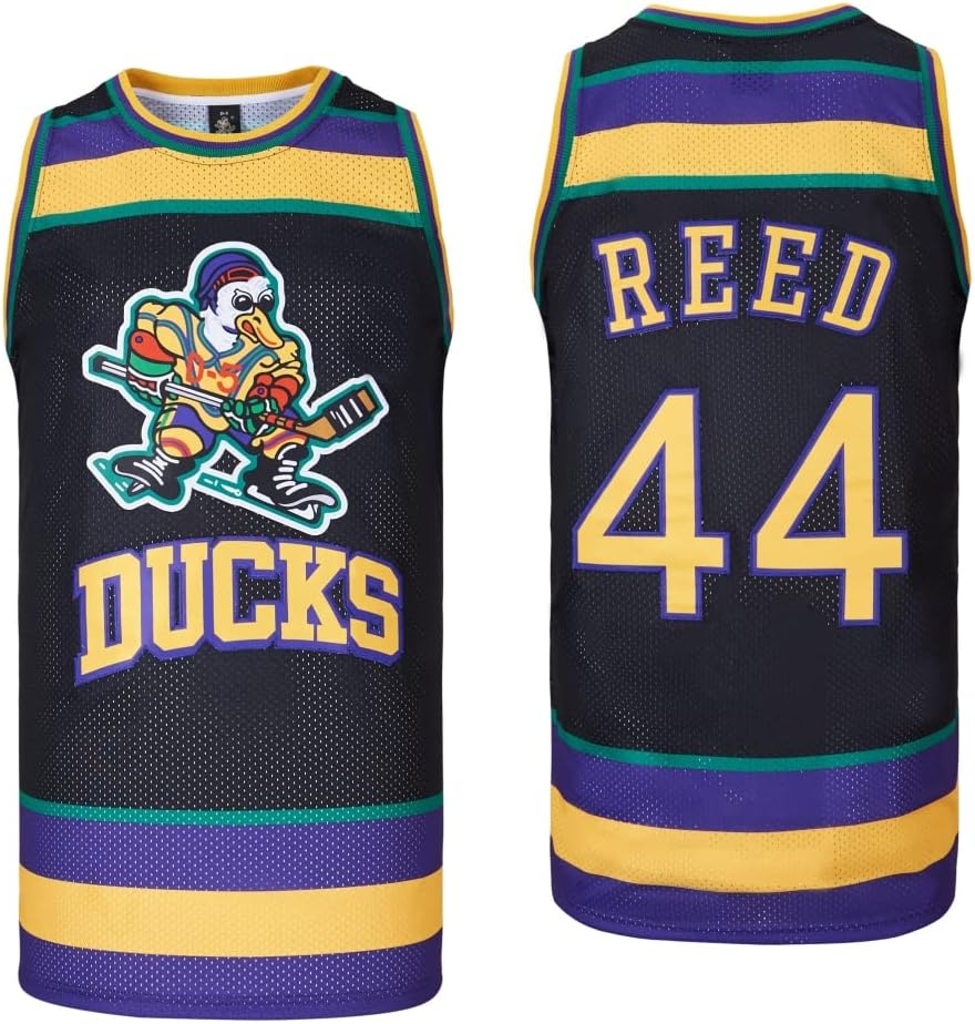 Men Mighty Ducks Jersey #33 Goldberg #66 Bombay #96 Conway #99 Banks Jersey,Basketball Jersey for Men S-XXXL - Image 11