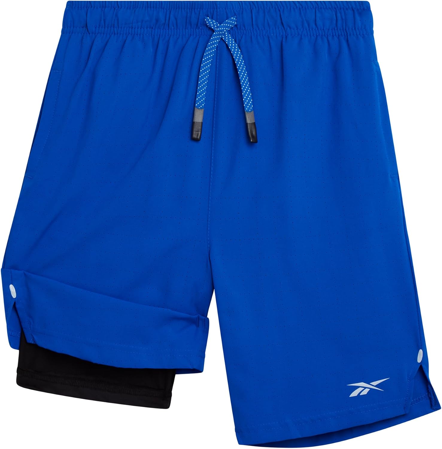 Reebok Boys Shorts - 2 in 1 Basketball Shorts with Compression Liner and Pockets - Gym and Running Boys Athletic Shorts - Image 12