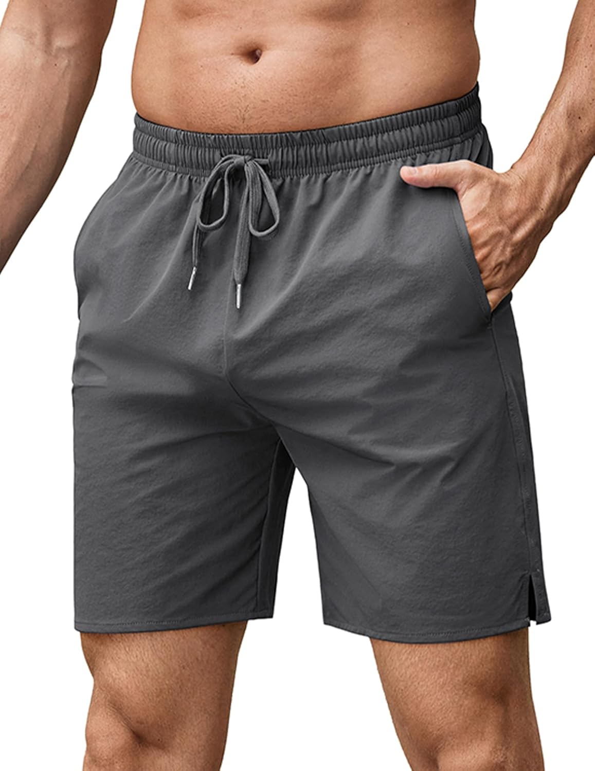 COOFANDY Men's Athletic Running Shorts 7" Quick Dry Lightweight Workout Gym Basketball Hiking Shorts with Pockets - Image 14