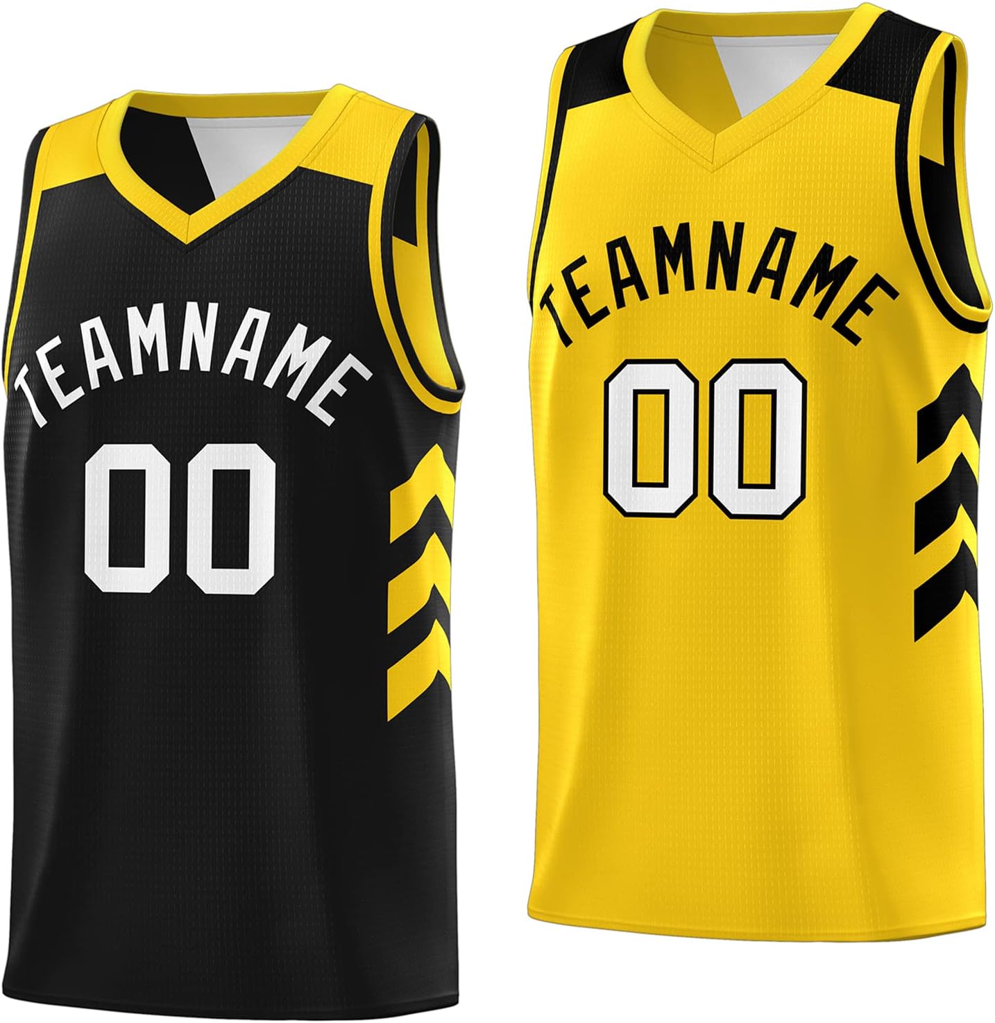 Custom Reversible Basketball Jersey - Personalize Team Uniform Design Your Own Name & Number for Men/Youth - Image 16