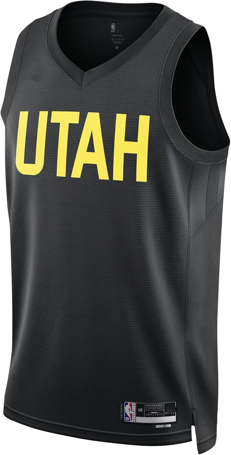 Outerstuff NBA Youth 8-20 Wordmark Alternate Color Statement Edition Swingman Jersey - Image 6