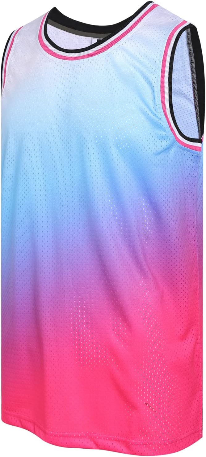 DEHANER Blank Mens Basketball Jersey Mesh Training Practice Athletic Sports Shirts Team Uniforms Fans Outfits Tops - Image 23