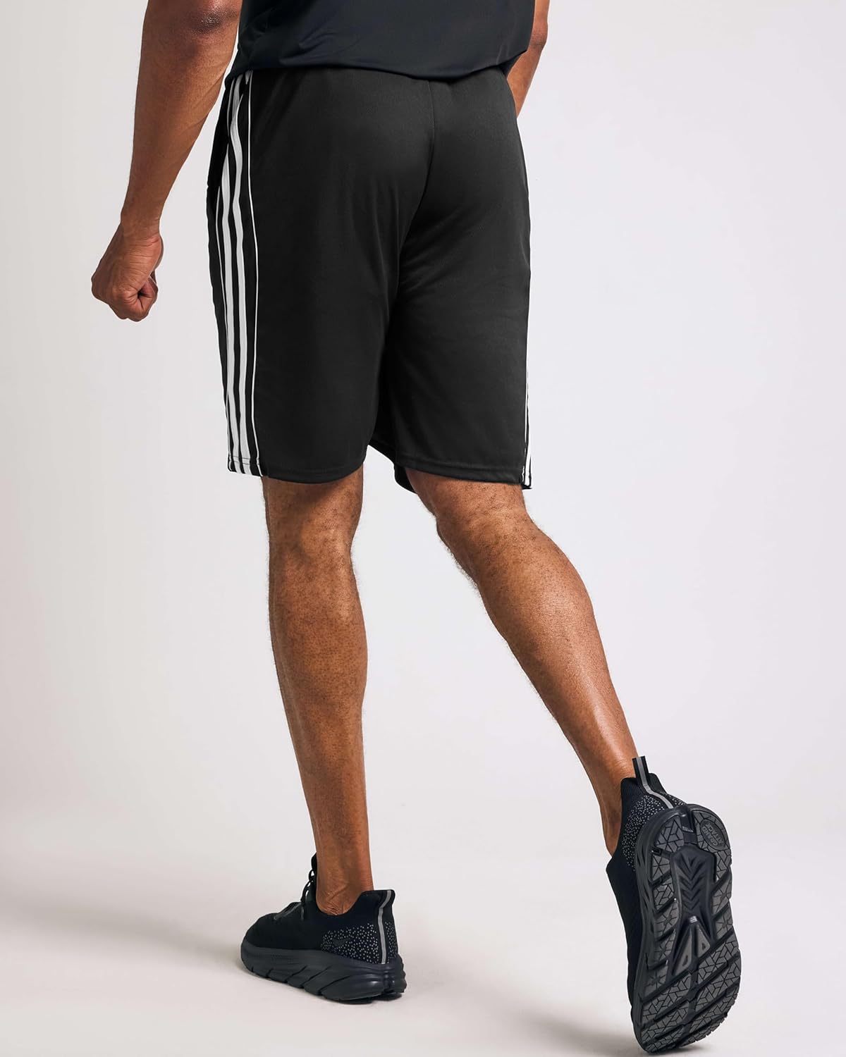 Real Essentials 5 Pack: Men’s 9" Mesh Shorts – Athletic Gym, Workout, Basketball, Running, Casual Lounge Activewear Pockets - Image 4