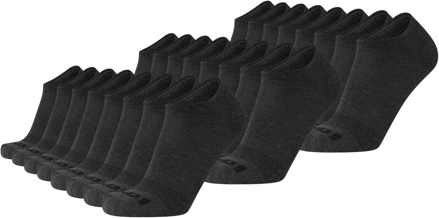 AND1 Men's Socks - Athletic Cushion Low Cut Socks (24 Pack)