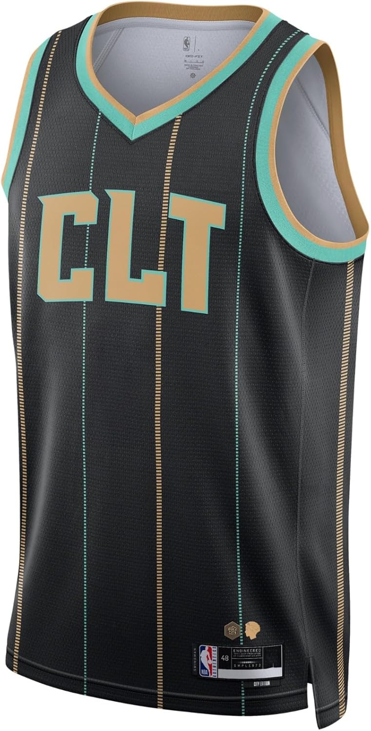 Outerstuff NBA Youth 8-20 75th Anniversary Alternate Edition Swingman Team Jersey - Image 4